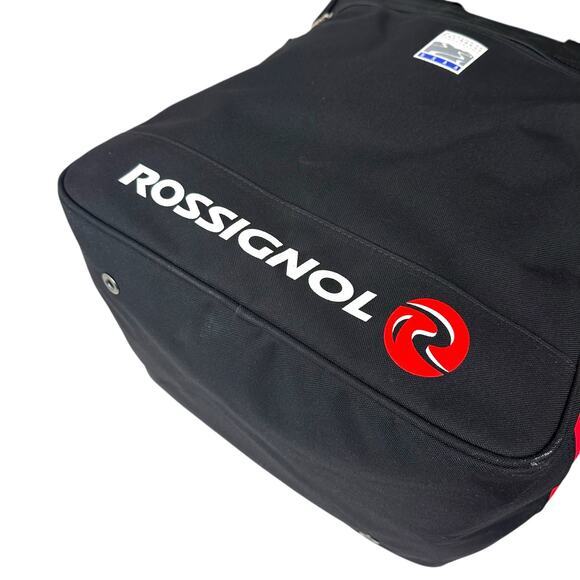 Rossignol NSAA Black Red Ski Snowboard Boot Bag Travel Duffel Winter Sport - Picture 6 of 10